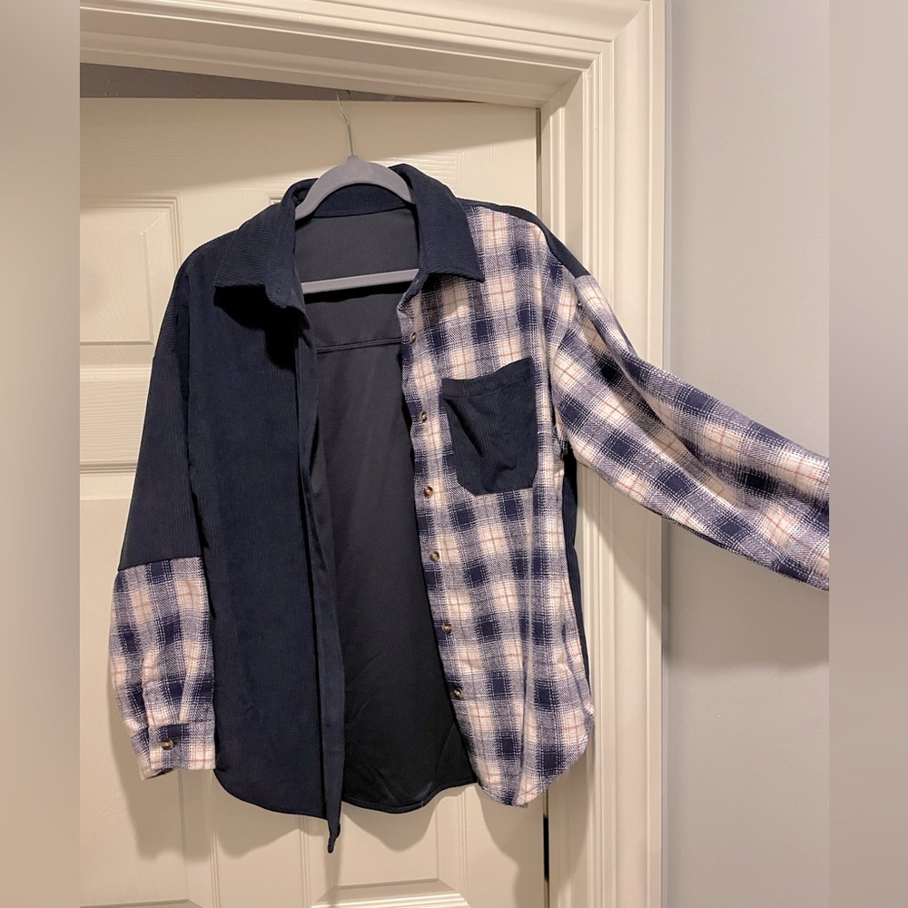 Oversized flannel